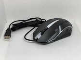 Bedrade Optische LED Game Muis - Ergonomische Wired USB Gaming Muis - Linkshandig / Rechtshandig
