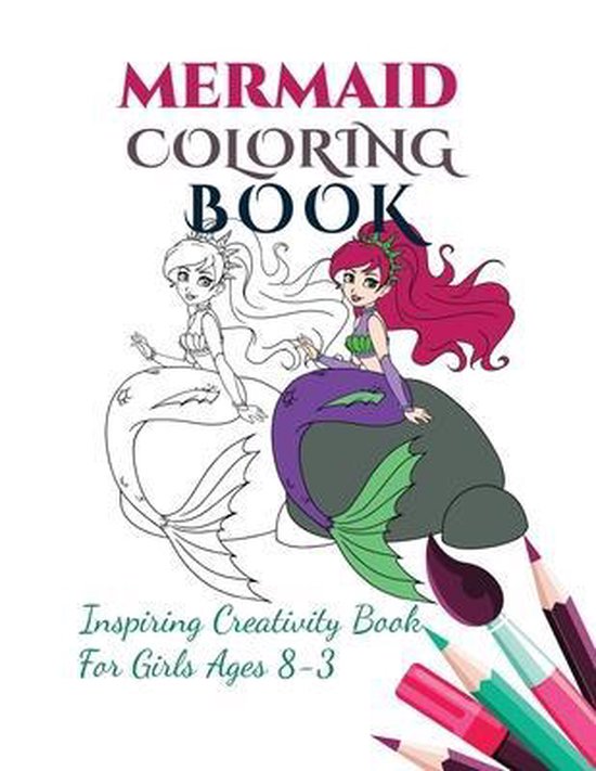 Mermaid Coloring Book 9798653646522 Boeken