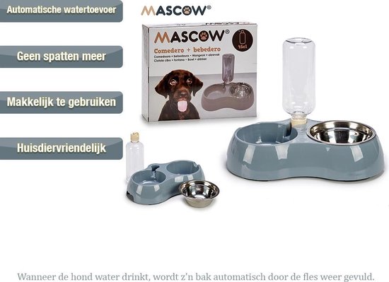 Honden Drink en Voerbak - Honden - voerbak - Hondenvoer... | bol.com