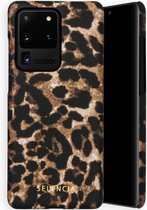 Selencia Maya Fashion Backcover Samsung Galaxy S20 Ultra hoesje - Brown Panther