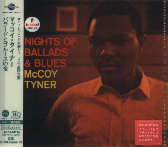 Nights of Ballads & Blues, McCoy Tyner | CD (album) | Muziek | bol
