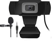 Webcam Full HD 1080P - Webcam voor PC - Inclusief microfoon - Resolutie (2592x1944)
