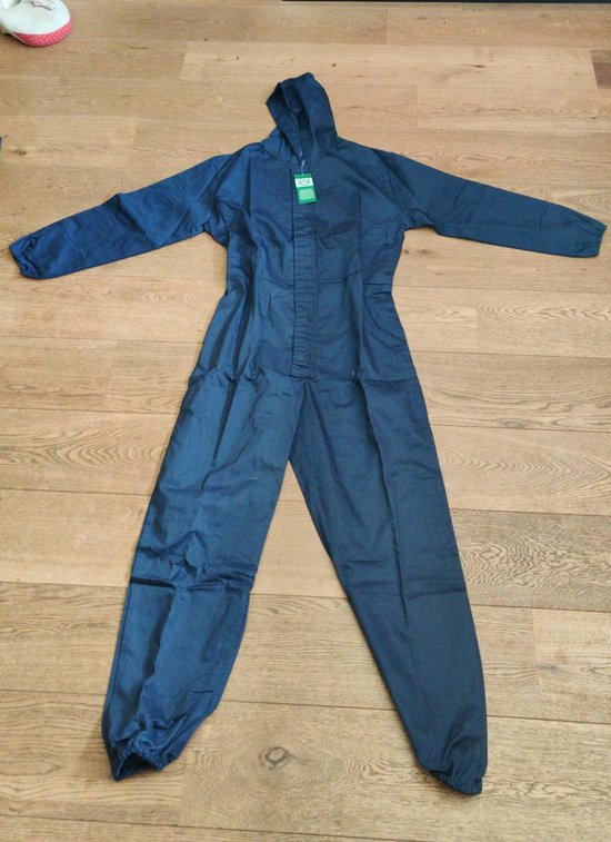 Portwest overall met capuchon - kleur - navy blue -hooded boilersuit -  werkoverall -... | bol.com