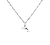 925 Zilveren Collier dolfijn 1,4 mm 36 + 4 cm