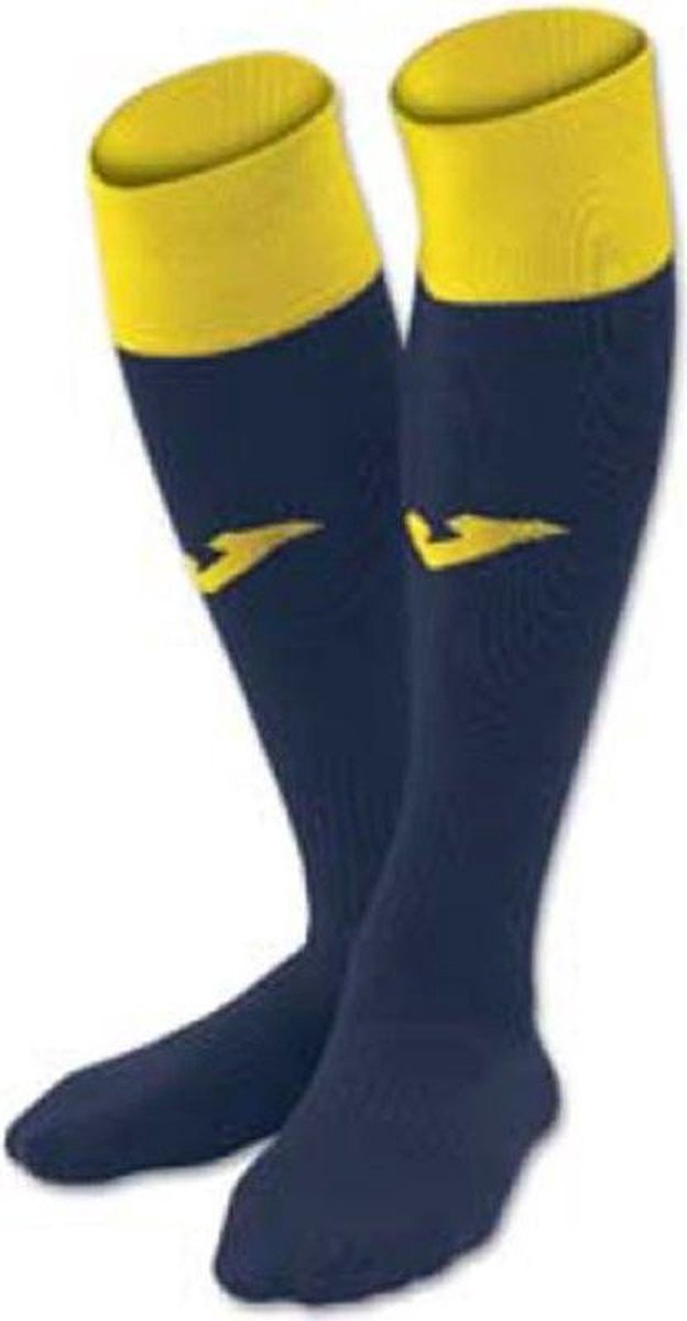 Joma Calcio 24 Voetbalkousen - Marine / Geel | Maat: 34-39