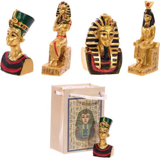Egyptische beeldjes in een tas | bol.com