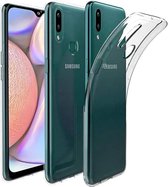 Soft Backcover Hoesje Geschikt voor: Samsung Galaxy A10S - Silicone - Transparant