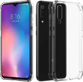 Shock proof Hoesje Geschikt voor: Samsung Galaxy A60 - Anti -Shock Silicone - Transparant