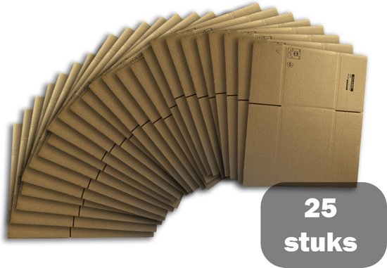 smiley pack 50 Stück Faltkartons 400 x 300 x 150 mm braun Versandkarton