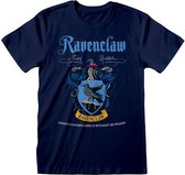 Harry Potter - Ravenclaw Blue Crest   Unisex T-Shirt Blauw