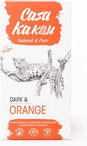 Casa Kakau vegan chocolade puur sinaasappel glutenvrij sojavrij GMO vrij
