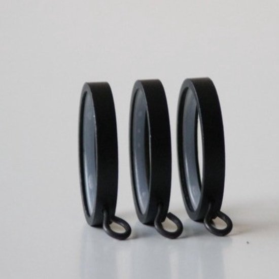 steekpenningen Portugees Betuttelen Decomode ring 'Design' zwart 28 mm - 10 stuks | bol.com