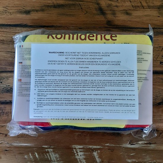 Konfidence - Zwemvest/Drijfvest kind - Rood - 4-5 jaar / 20-25 kg