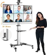 Stralex - TW46V - TV statief - 39 t/m 70 Inch - Draai- en kantelbaar - Zilver/Zwart