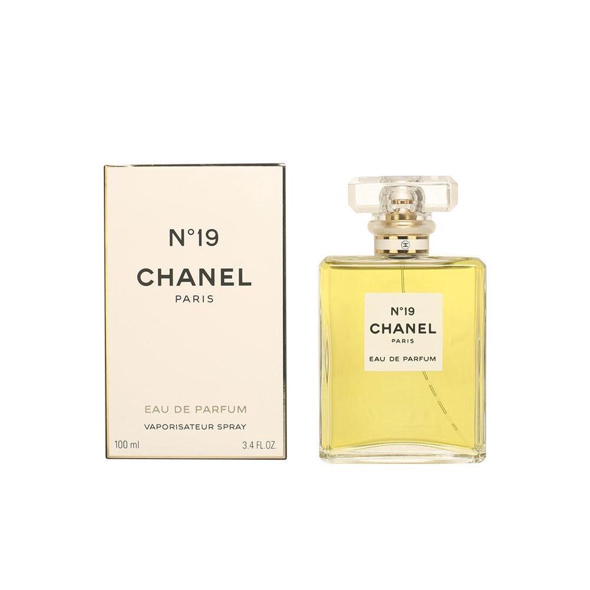 Chanel N°19 100 ml - Eau de Parfum - Damesparfum | bol