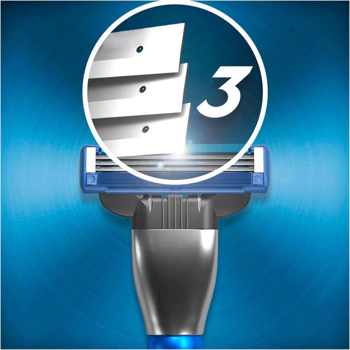 Gillette Mach3 Turbo 3D Scheersysteem Scheermesjes