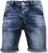 Korte Broek Heren - Blanco Short - 9088 - Blauw