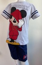 Disney Mickey short pyjama. Maat: 122 cm / 7 jaar