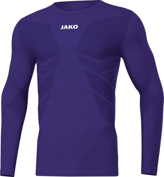 Jako - T-shirt manches longues Comfort 2.0 - Violet - Homme - taille XXL