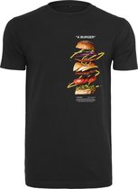 T-Shirt A Burger Tee zwart