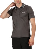 Regatta Poloshirt Maverick V Active Heren Donkergrijs Maat M