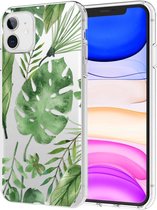 iMoshion Design voor de iPhone 11 hoesje - Bladeren - Groen