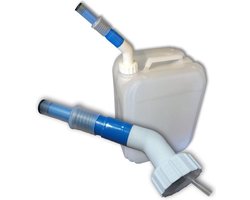 ADBLUE Schenktuit met extra lange hals voor gebruik op een conventionel jerrycan aansluiting dop 45 mm