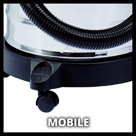 Nat/Droogzuiger 1250 W – 20 L