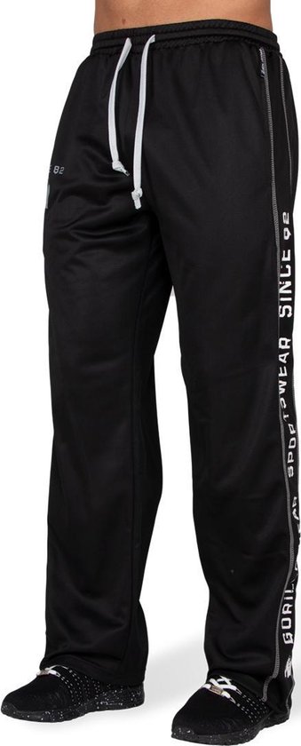 Pantalon fonctionnel en maille Gorilla Wear - Zwart/ Blanc - XXL/ XXXL