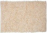 Lucy's Living Luxe Badmat MERCI Beige Exclusive – 60 x 90 cm – beige - anti-slip - micro fiber - badkamer mat - badmatten - badtextiel - wonen – accessoires - exclusief