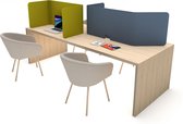 FocusShield - Bureauscherm - concentratiescherm - in rust werken: thuis, kantoor en school - Groen