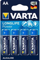 Varta - Alcaline AA Longlife Power 4x
