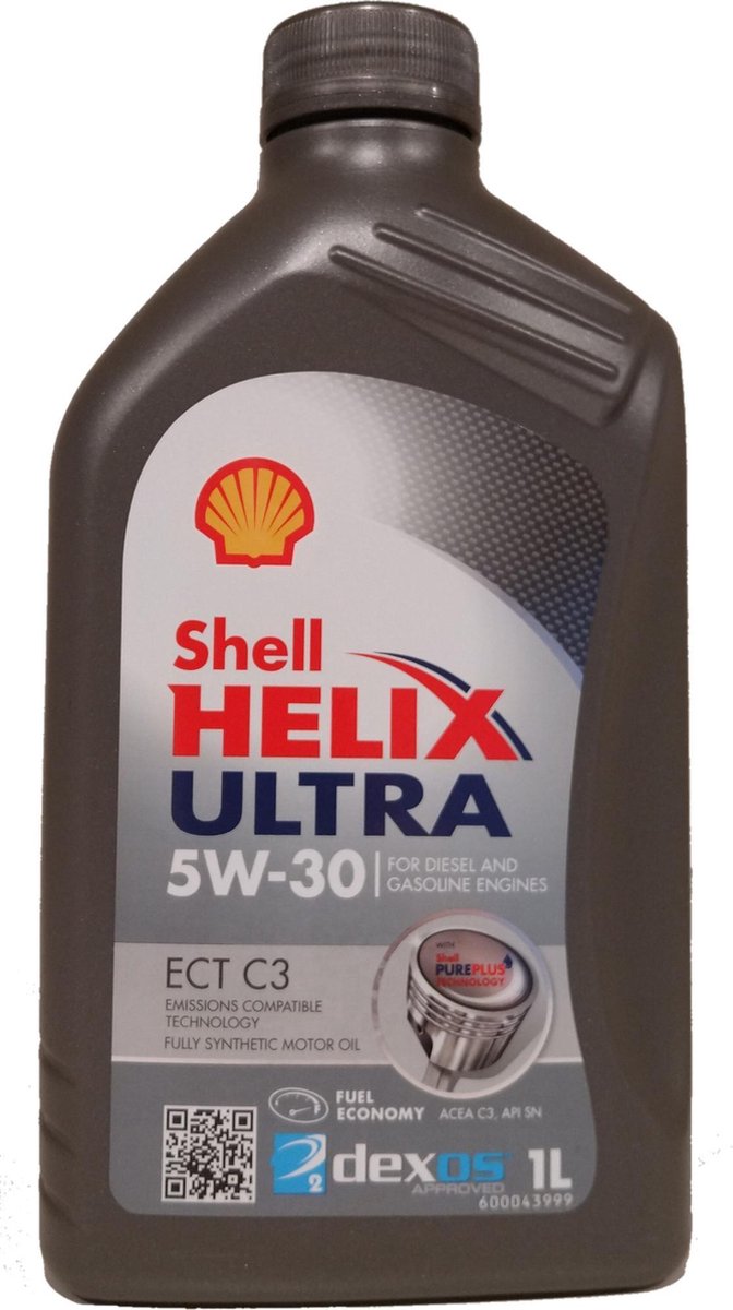 Shell Helix Ultra Ect C3 5W30 1L - Shell olie - Motorolie -