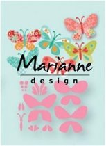Marianne Design Collectables Snij en Embosstencil - Eline's Vlinders