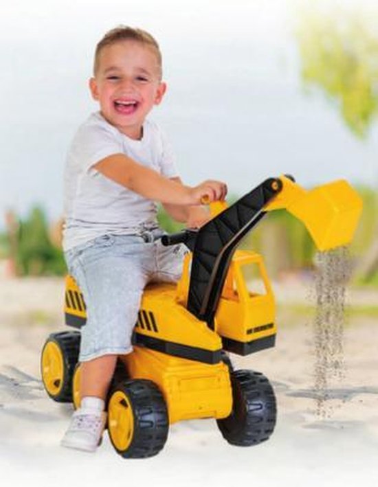 bros Won Grens Graafmachine speelgoed - Geel - Buitenspeelgoed - Zandbak speelgoed -  kinderspeelgoed... | bol.com