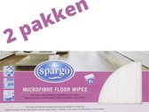 Spargo Vloerdoekjes - 2 pakken- Microvezel doekjes - Wisdoekjes vloer - Reinigingsdoekjes - hygiënische doekjes - Reinigingsdoekjes schoonmaak