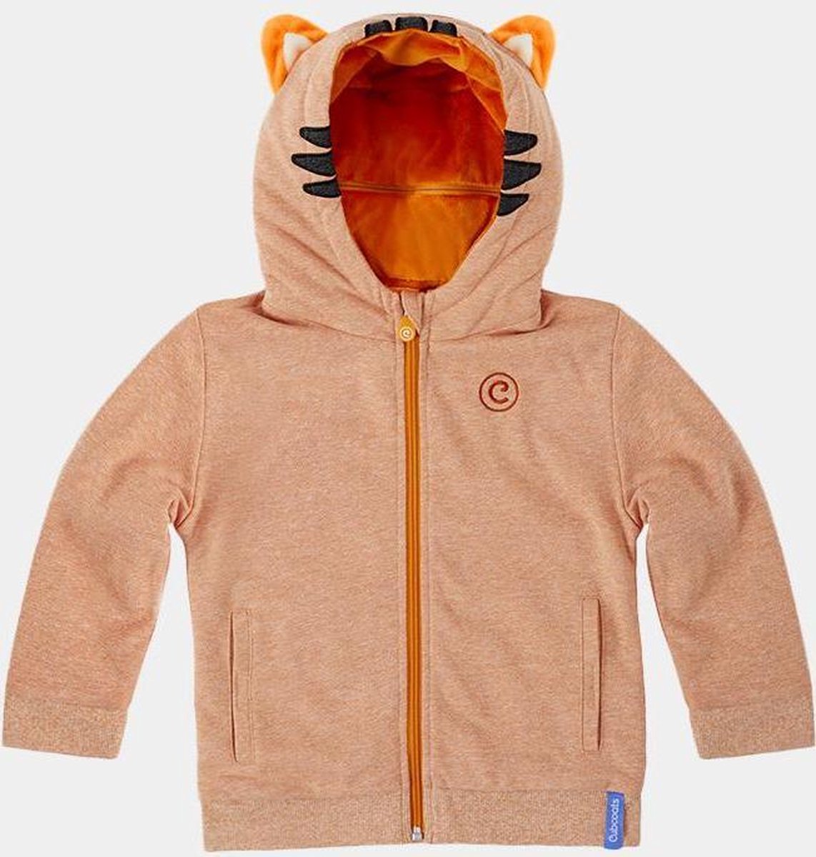 cubcoat tomo de tijger hoodie met rits 8 jaar