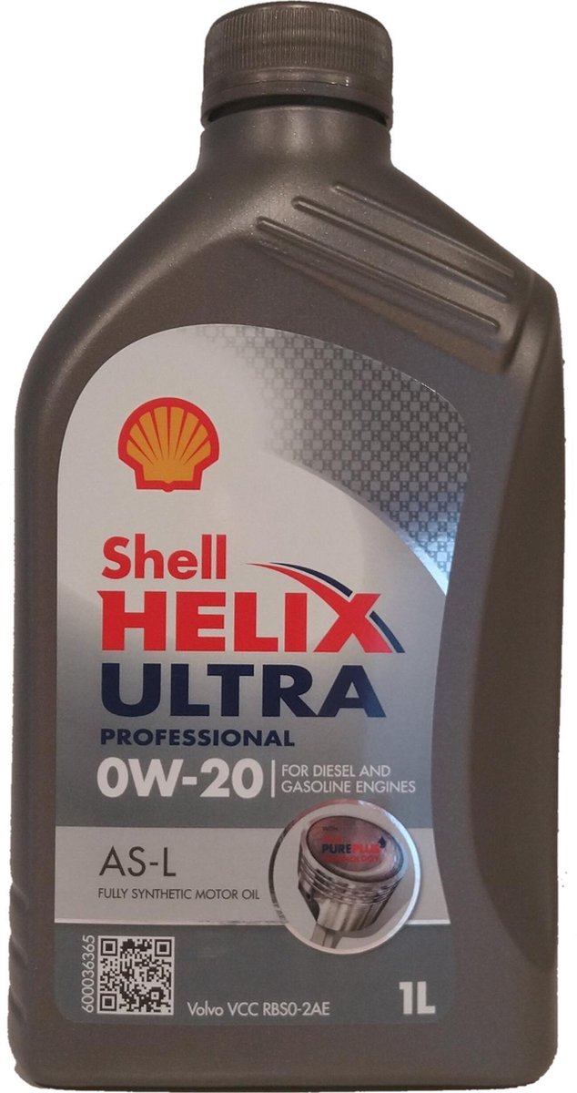 Shell Helix Ultra Professional AS-L 0W20 - 1L
