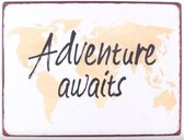 Tekstbord: Adventure awaits EM6141