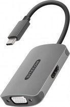Sitecom CN-373 USB grafische adapter 3840 x 2160 Pixels Grijs