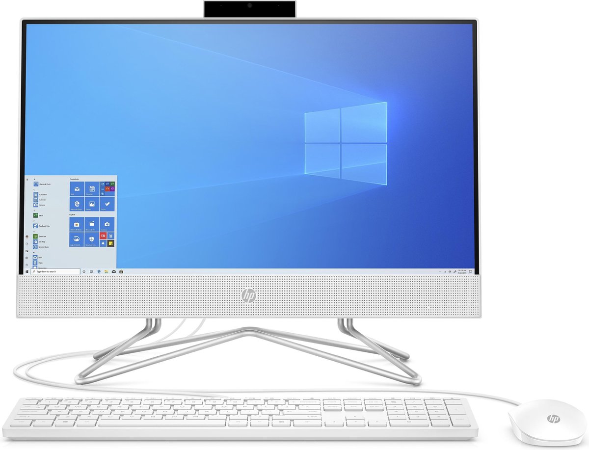 HP 22-df0002nd All-in-one PC - AMD Ryzen 3 - 8 GB - 512 GB opslag