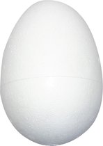 Styropor eieren, h: 12 cm, 25 stuks