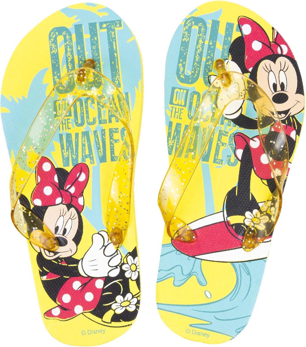 Multi Slippers Minnie Mouse Flip Flops Minnie Mouse