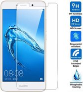 1 Stuk Screenprotector Tempered Glass Glazen Gehard Screen Protector 2.5D 9H (0.3mm) - Geschikt Voor: Huawei Y7 2017