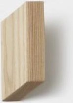 Umbra Shift Parallelogram kapstokhaken-houtskleur