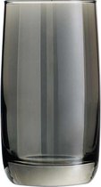 Luminarc Shiny Graphit Glas 33cl (set van 8)