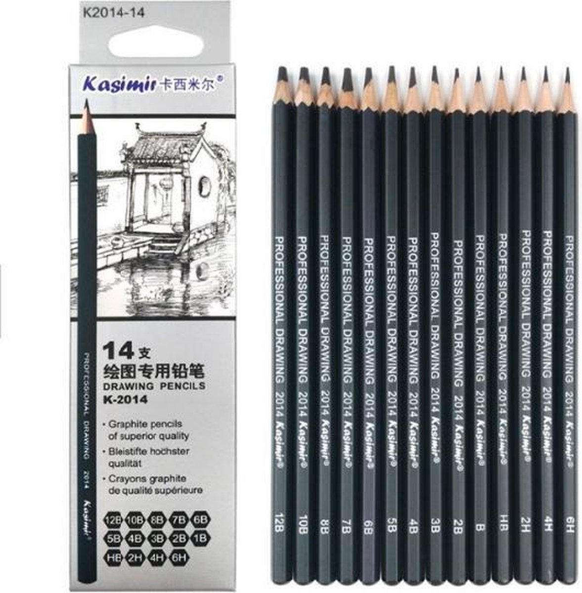 Set van 12 professionele houtskoolkleurpotloden, wit, zwart, bruin, getinte schetspotloden, tekenset, kunstschilderbenodigdheden, potloden voor tekenen, schetsen, schaduwkrijt potloden voor beginners Set van 12 professionele houtskoolkleurpotloden, wit, zwart, bruin, getinte schetspotloden, tekenset, kunstschilderbenodigdheden, potloden voor tekenen, schetsen, schaduwkrijt potloden voor beginners
