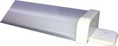 TwinLed 12v. DC 40 cm. witte schroef kapjes 3m. witte draad  IP67