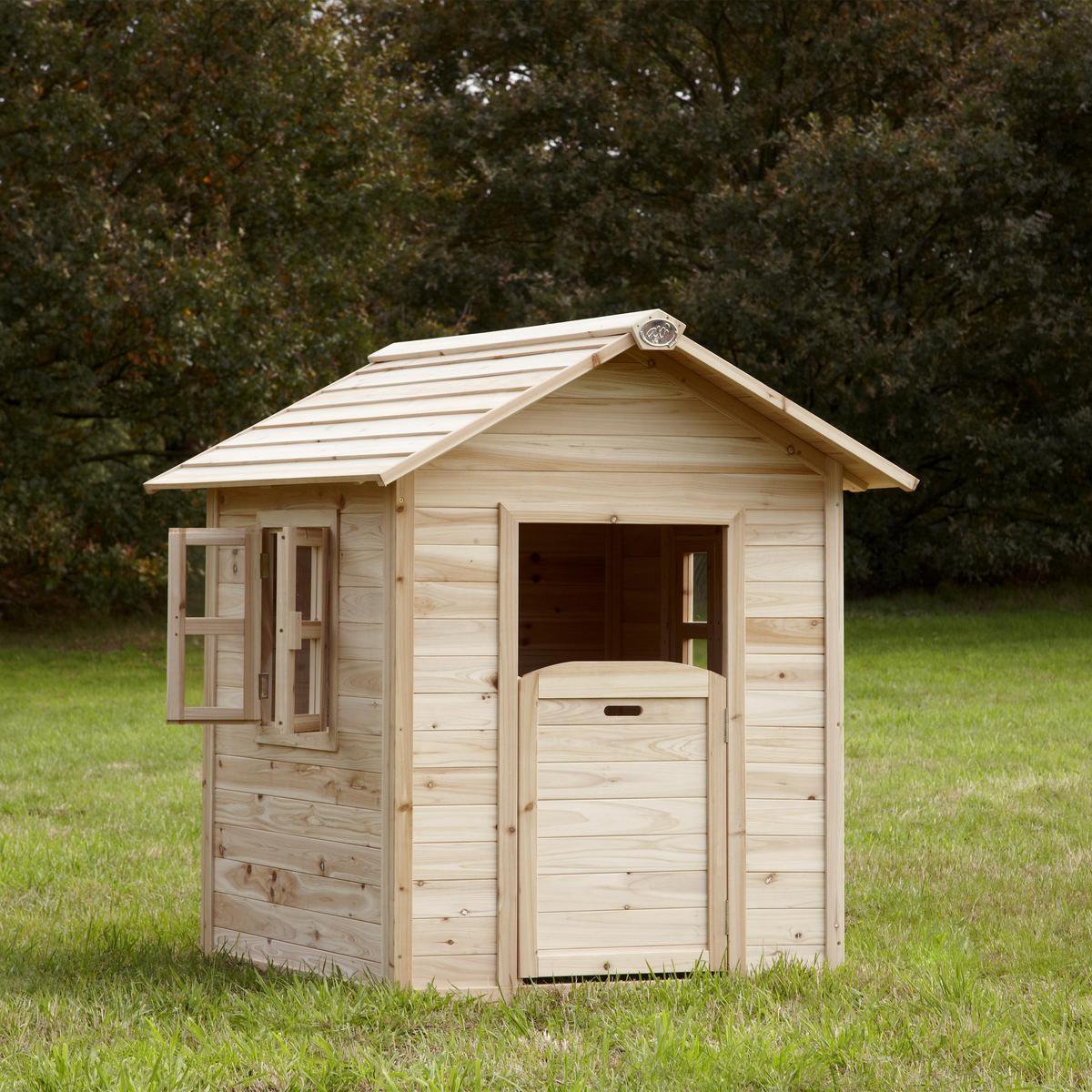 AXI Noa Speelhuis in Bruin - Speelhuisje voor de tuin / buiten - FSC hout - Tuinhuisje voor kinderen - 10 jaar garantie! — afbeelding 9