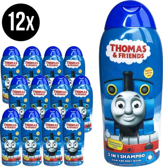 Thomas & friends 2in1 shampoo 400ml x12 Voordeelverpakking bol